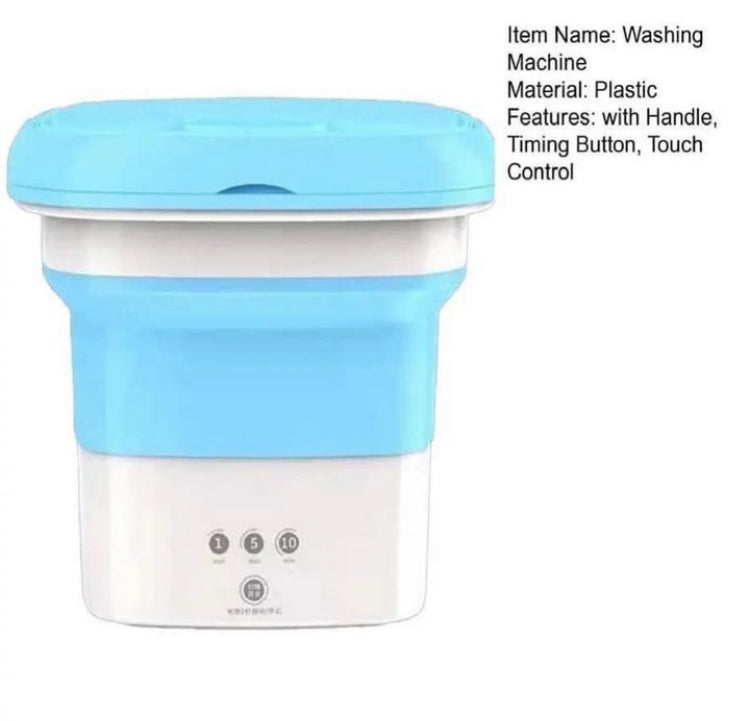 1.8L Foldable Washing Machine with Drying Bucket