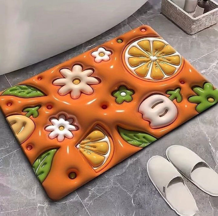 3D Super Absorbent Anti-Slip Home Bathroom Matt