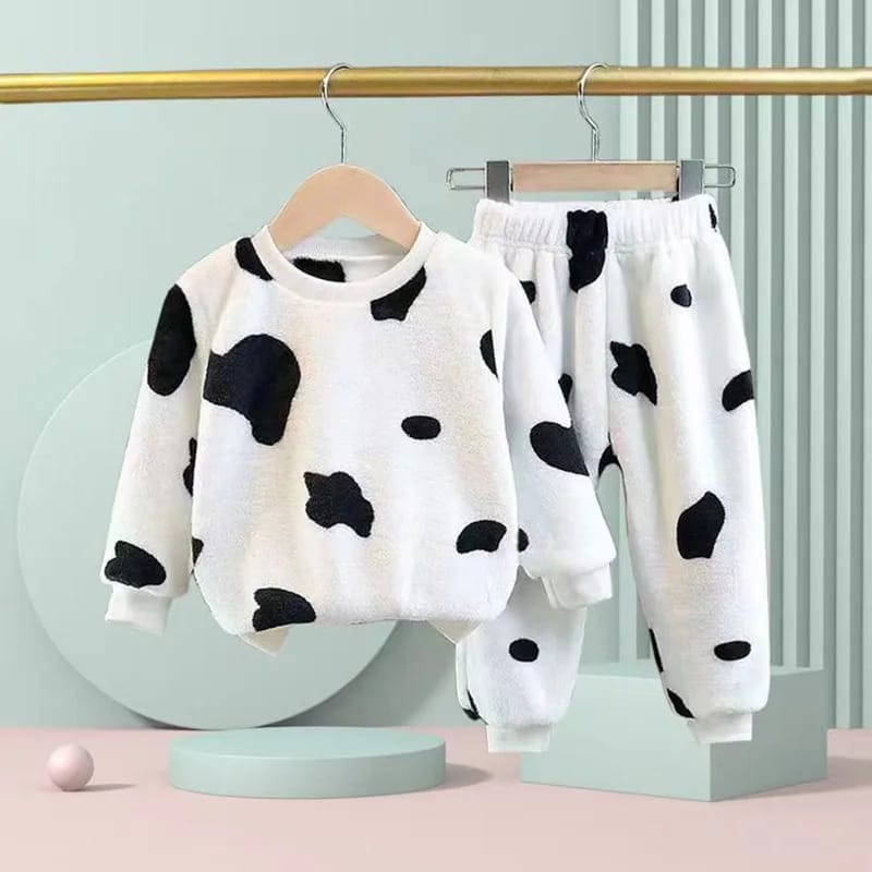 Kids Winter Double Fleece Sweatshirt & Trouser for Kids