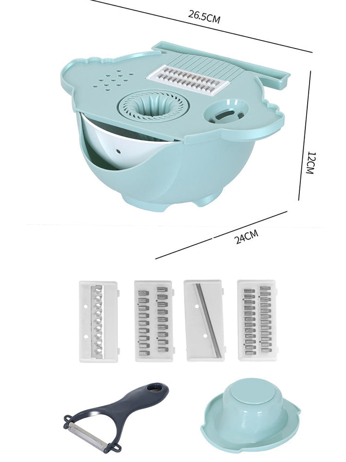 7 in 1 Multifunctional Drain Slicer Grater