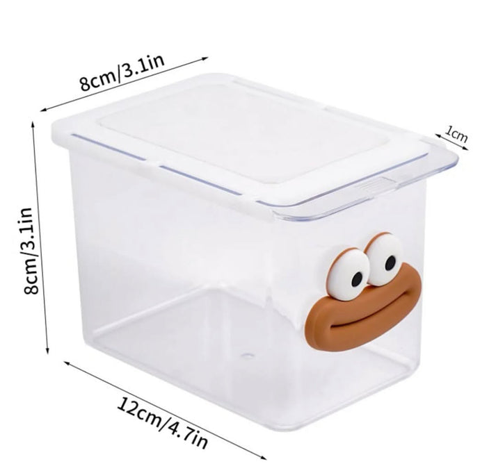 Wall Adhesive Smiley Face Organizer