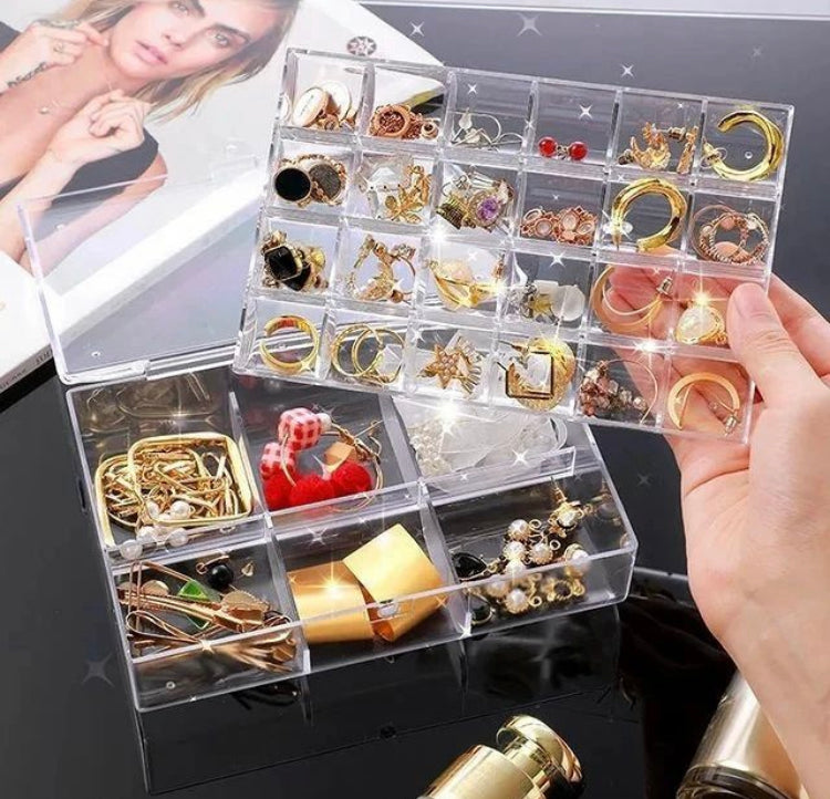 Acrylic Dustproof Jewellery Organizer