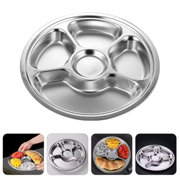 Stainless Steel 6 Grids Plate