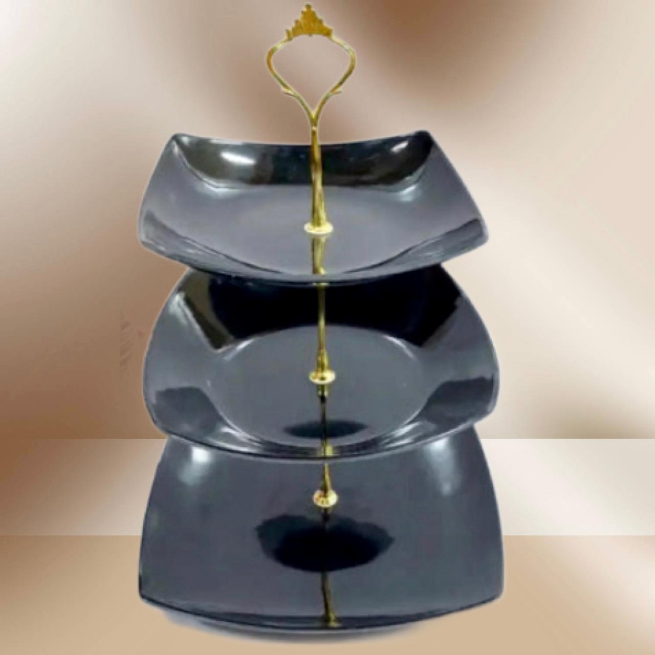 3 Tier Melamine Dessert Stand Perfect for Household Decor