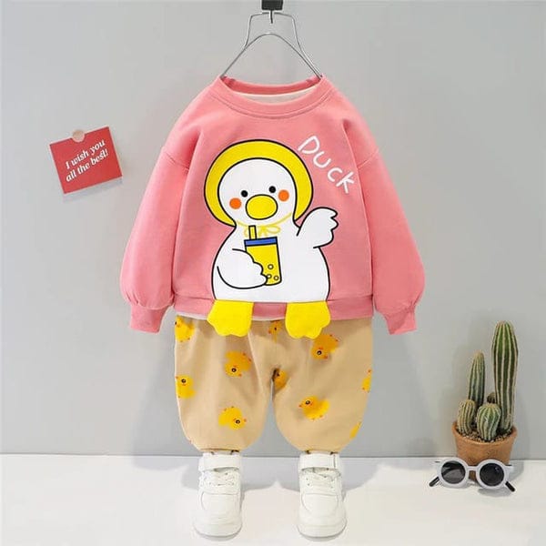 Winter Fleece Sweatshirt with Trouser for Kids