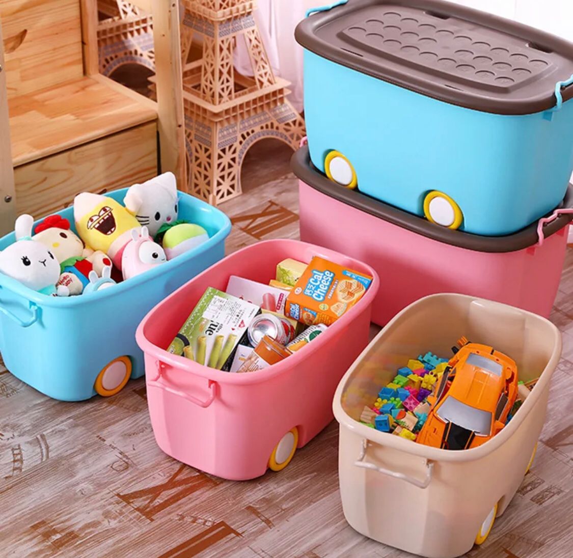 Large Size Toys Multipurpose Wheel Box