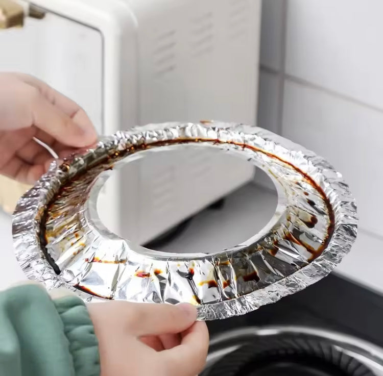 10Pcs/set Thickened Aluminum Stove Protecting Foil Covers