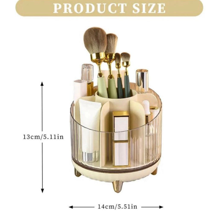 Rotating Cosmetics Brushes Holder