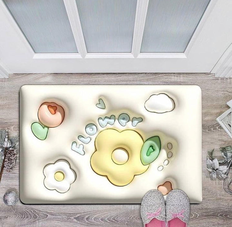 3D Super Absorbent Anti-Slip Home Bathroom Matt