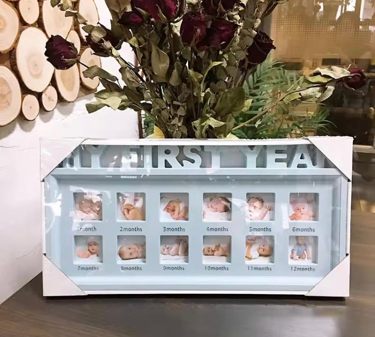 My First Year Baby Memorable Photo Frame