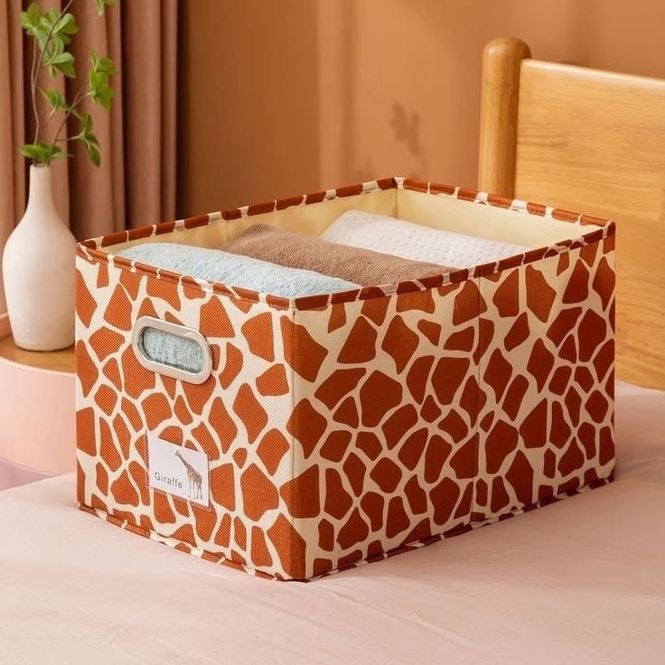 Large Capacity Printed Multifunctional Storage Box