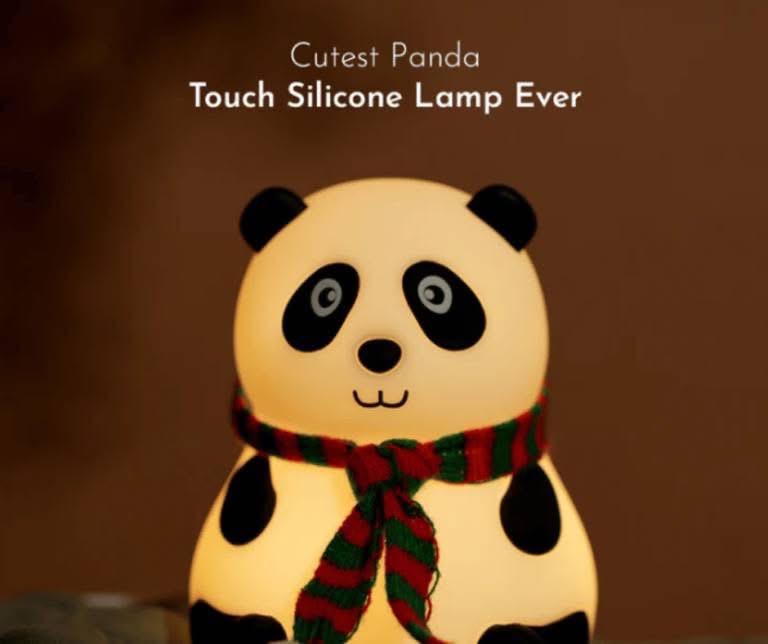 New Touchable Cute Big Panda Lamp with Different Changing Colours