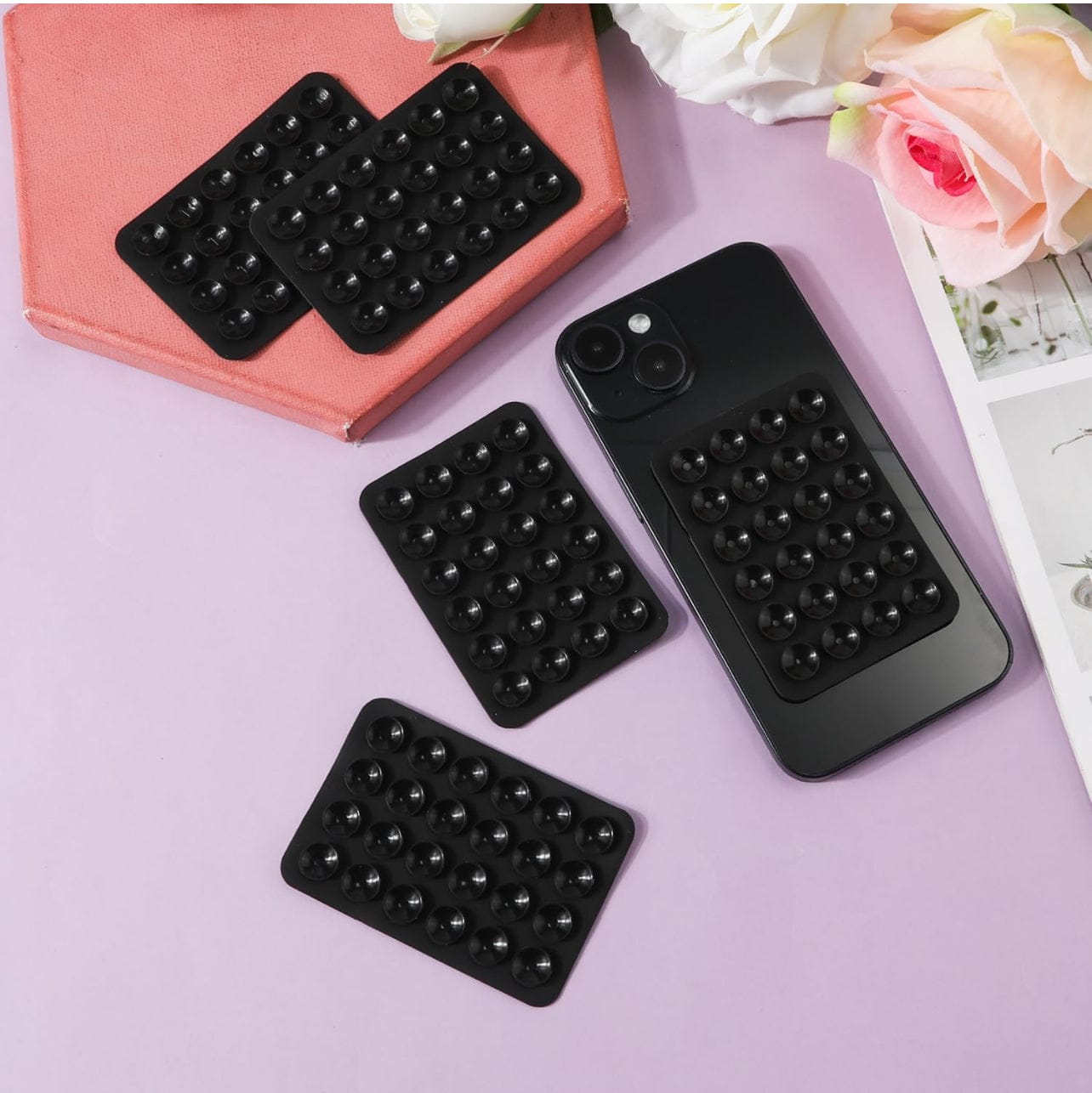 Double Sided Silicone Mobile Suction for Phone