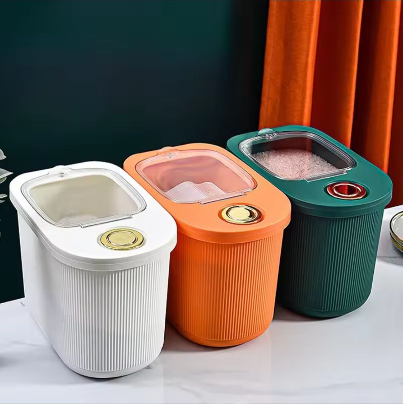 Luxury Storage Bucket for Rice, Grain & Flour etc