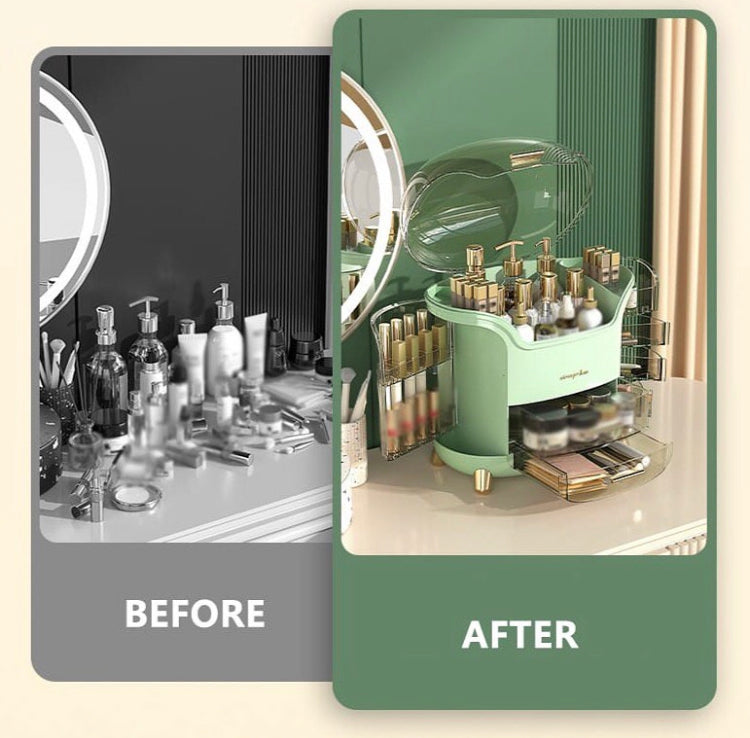 Luxury Large Capacity Dusproof Cosmetics Makeup Organizer