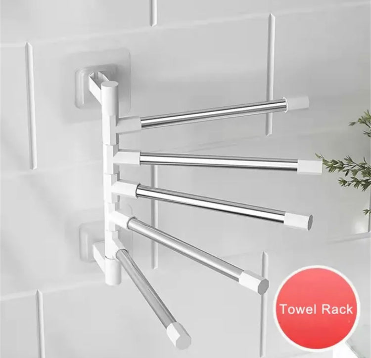 Self Adhesive Wall Rotatable Towel Holder