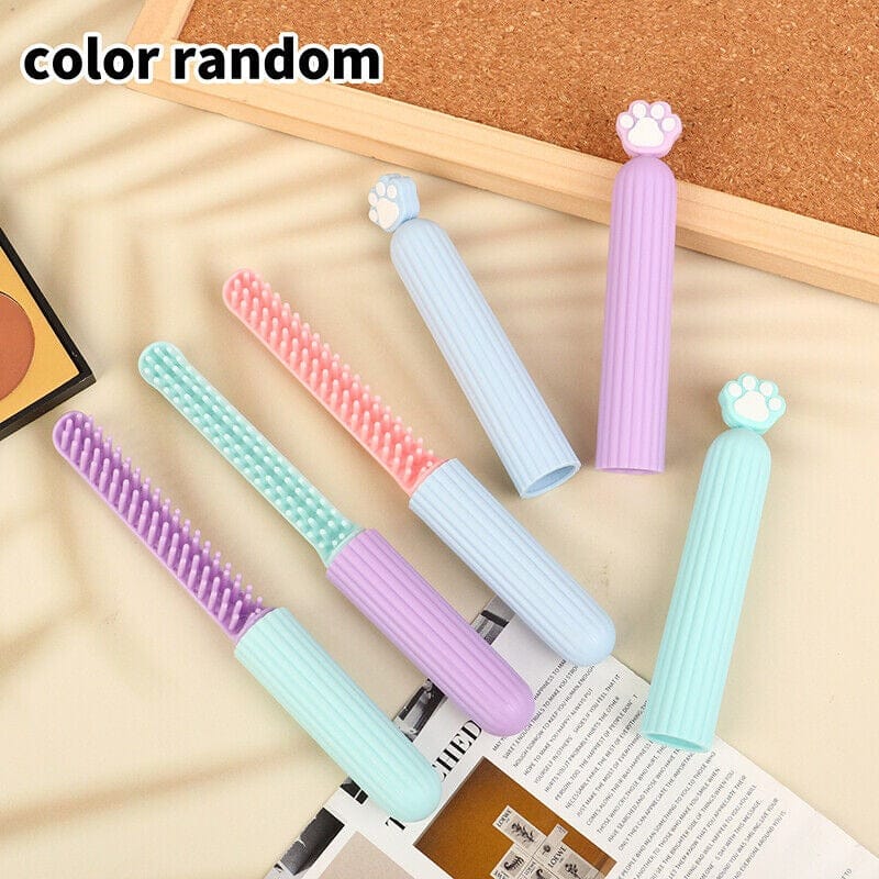 1 Pc Portable Comb with Lid