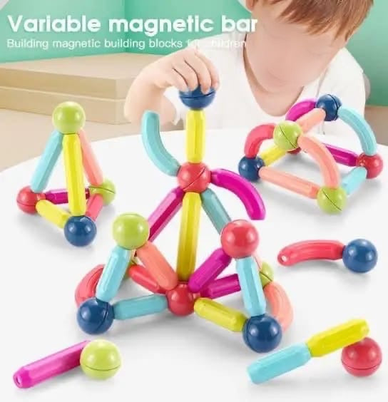 25 Pcs Magentic Block Set for Kids