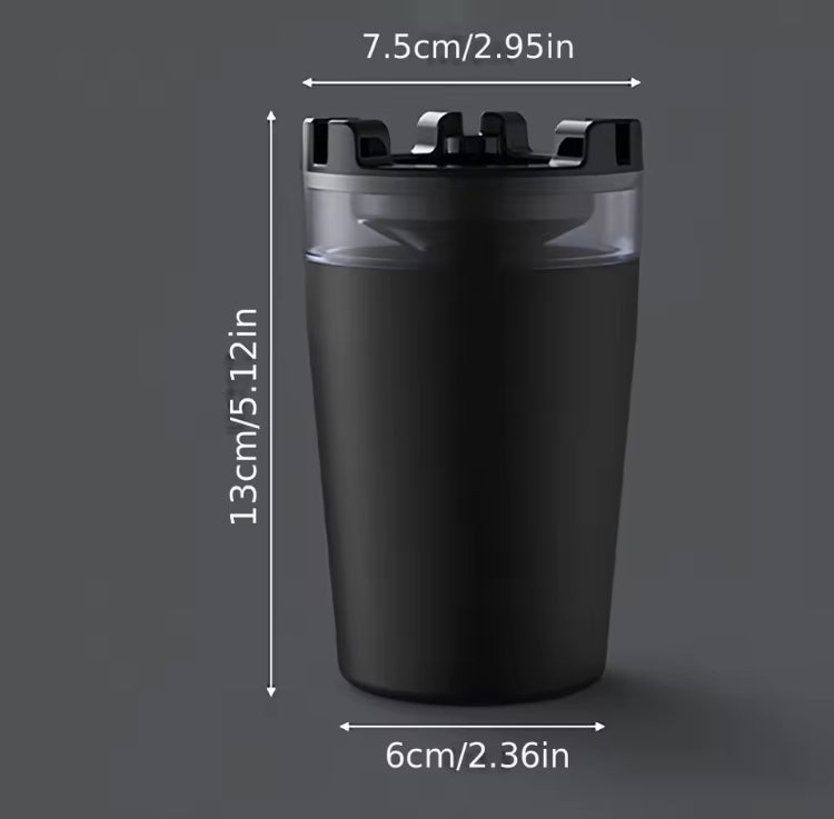 Innovative Portable Cup Shaped Car Ashtray with Water Tank