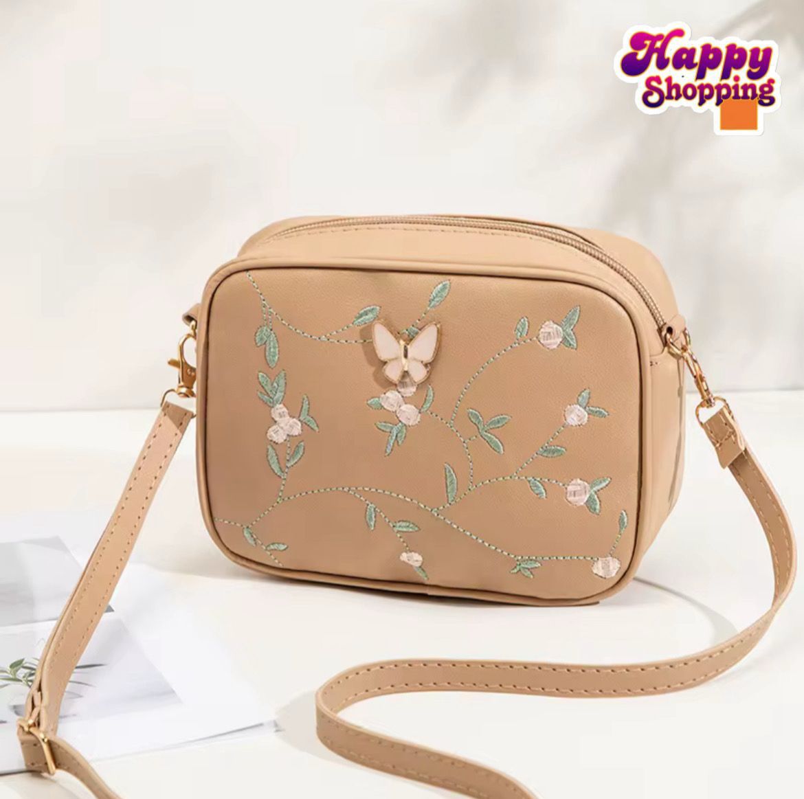 Embrioded Stylish Crossbody Bag for Girls