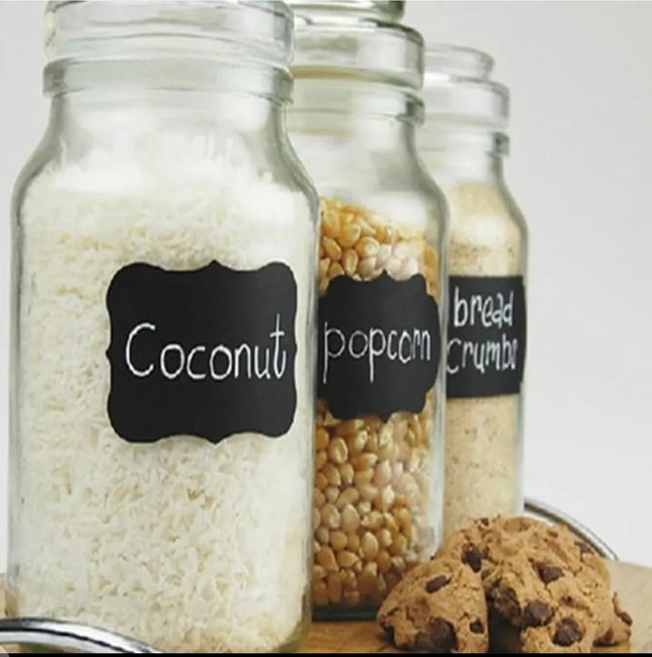 24 Pcs Waterproof Bottles / Jars / Multipurpose Stickers