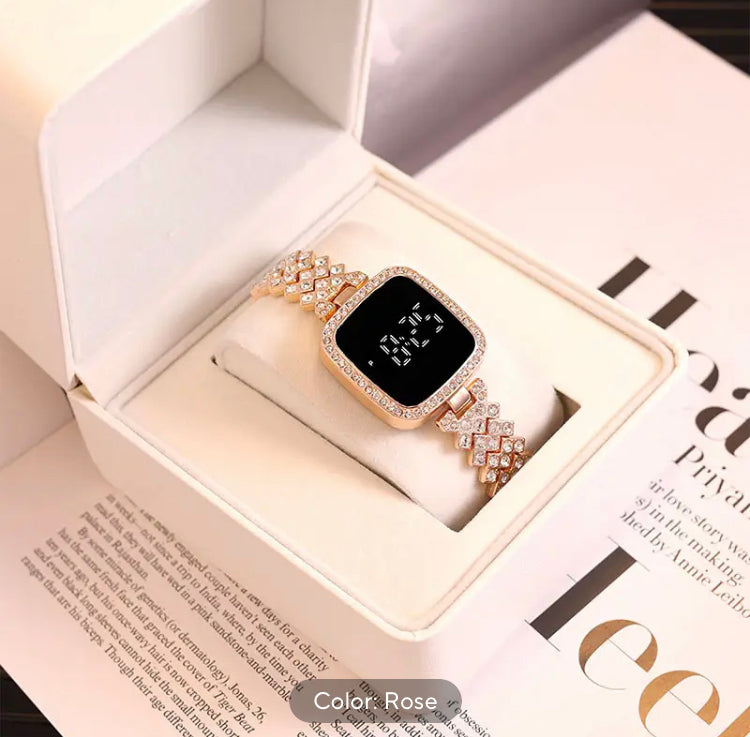 Diamond LED Watch For Women
