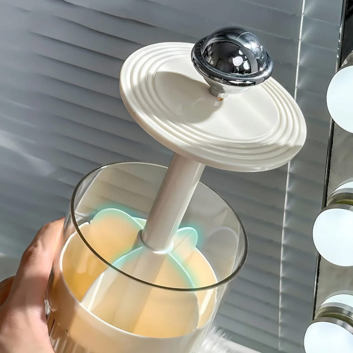 Push Automatic Lifting up Brushes Holder with Lid