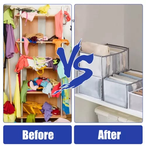 7 Grids Jeans Clothes Organizer Best Quality