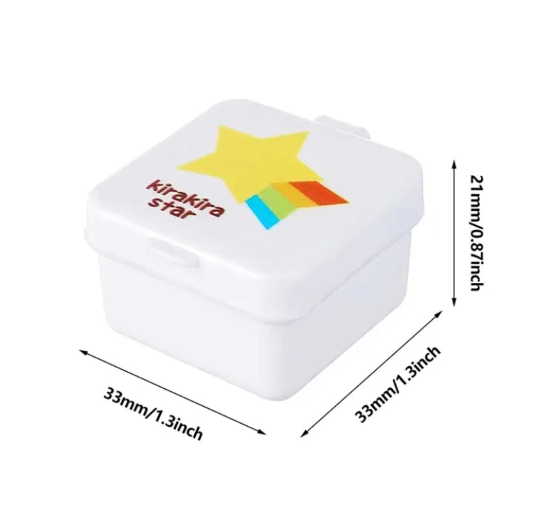 4 Pcs Portable Mini Ketchup & Seasoning Containers