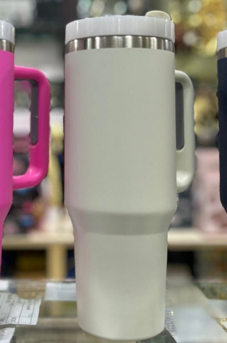 40oz Stainless Steel Vaccum Tumbler Insulated Mug with Straw