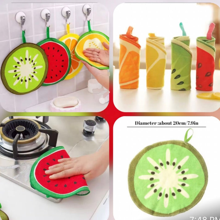 4 Pcs Multipurpose Cleaning Towels