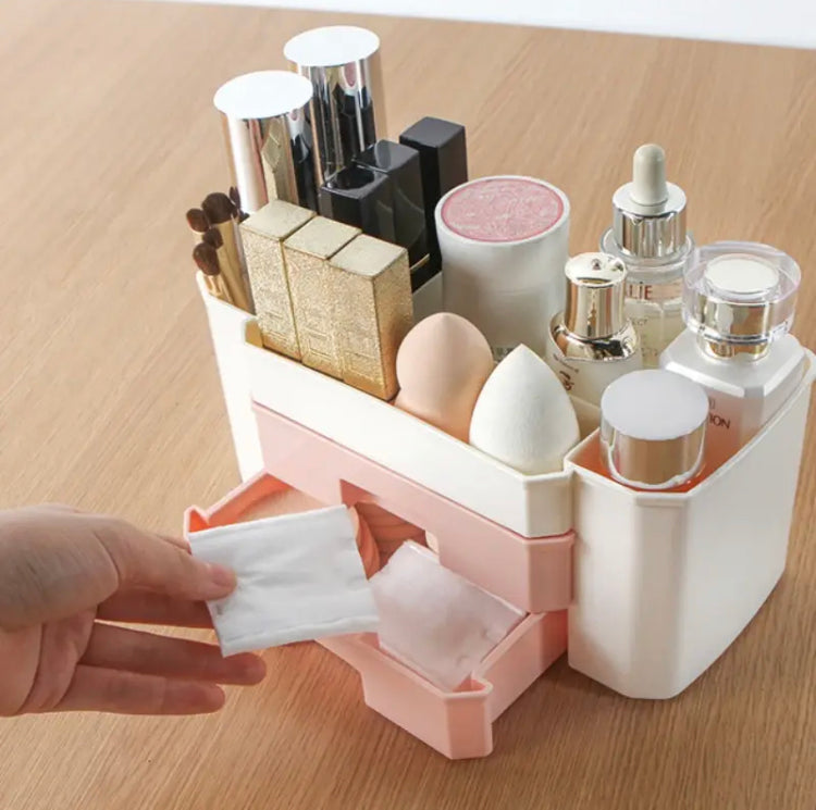 Large Capacity Cosmetics Makeup Drawer Organizer