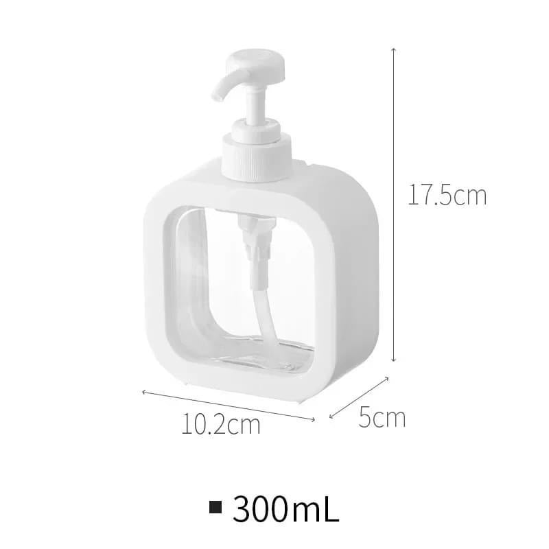 300ml Push Soap Pump Liquid Bottle