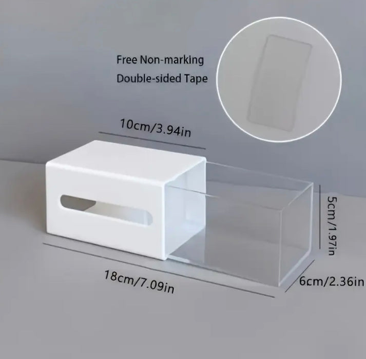 Wall-Mounted Acrylic Storage Holder