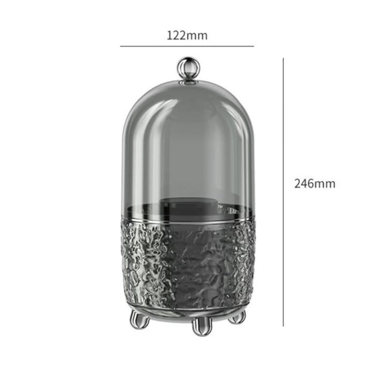 Luxury Makeup Brushes Organizer with Dustproof Lid