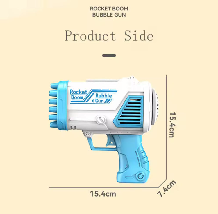 32 Holes Kids Bubble Magic Bazooka Gun