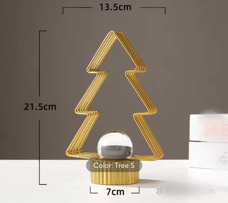 Tree Metal Ornament for Home Decoration