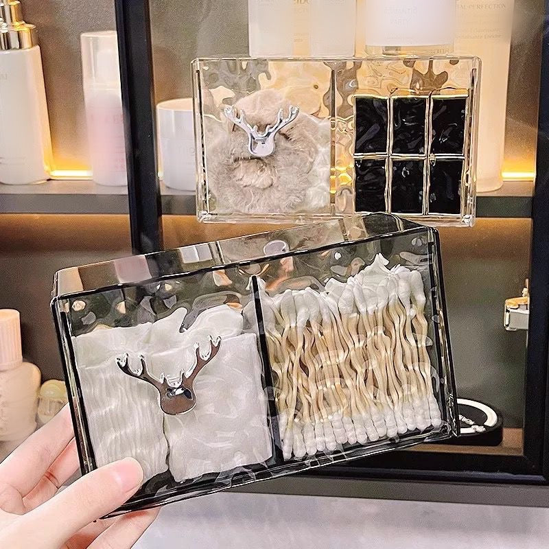 Wall Adhesive Acrylic Cotton Buds / Lipstick Holder