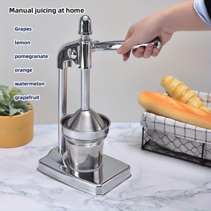 Stainless Steel Manual Fruit Squeezer