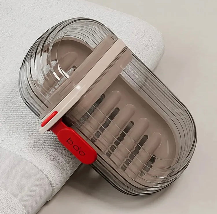 Transparent Portable Sealed Soap Box