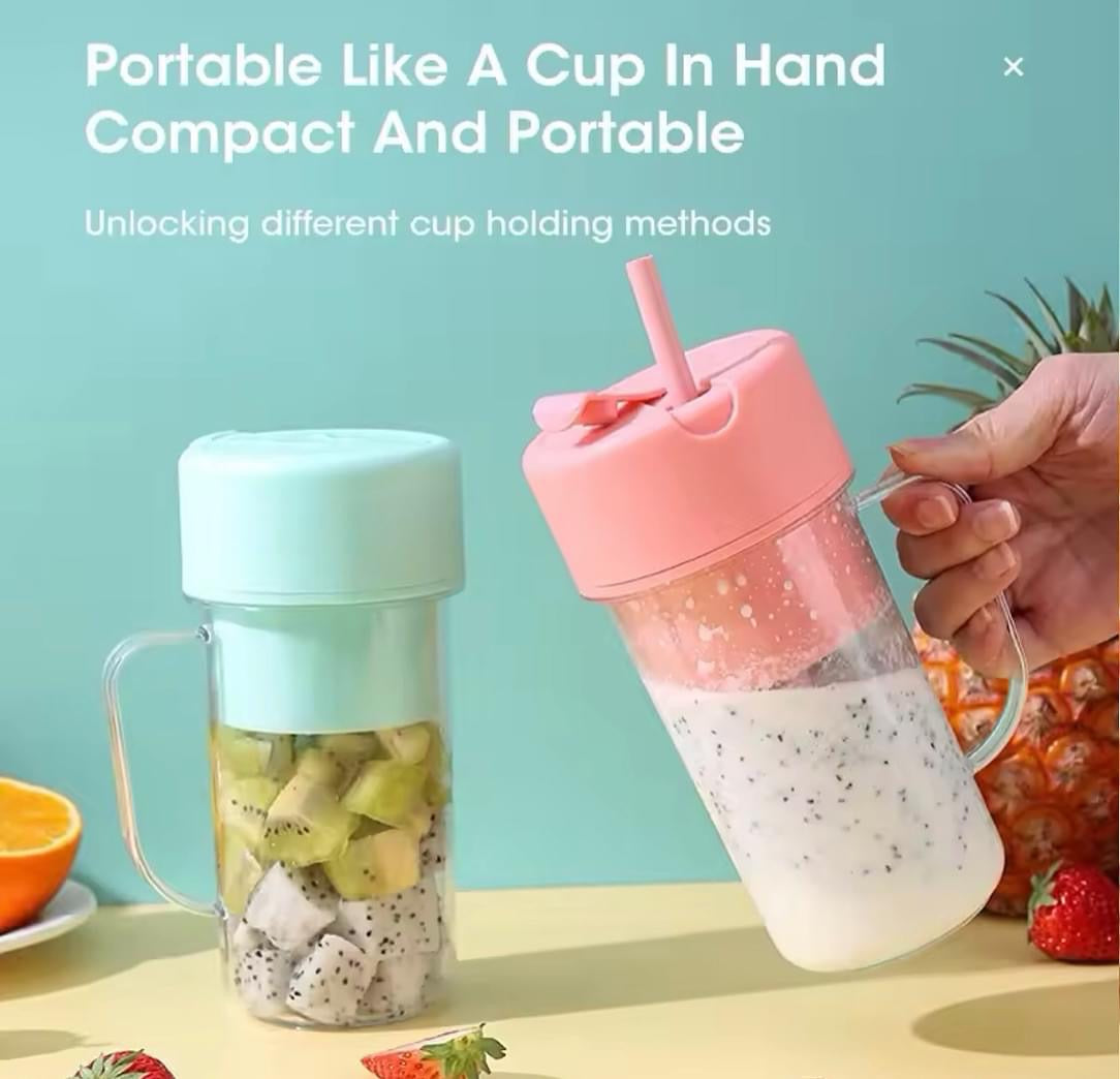 Portable Rechargeable Juicer Bottle Cup Adcollections