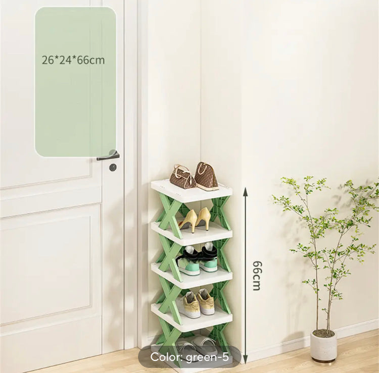 Multi-layer Foldable Detachable Shoe Rack