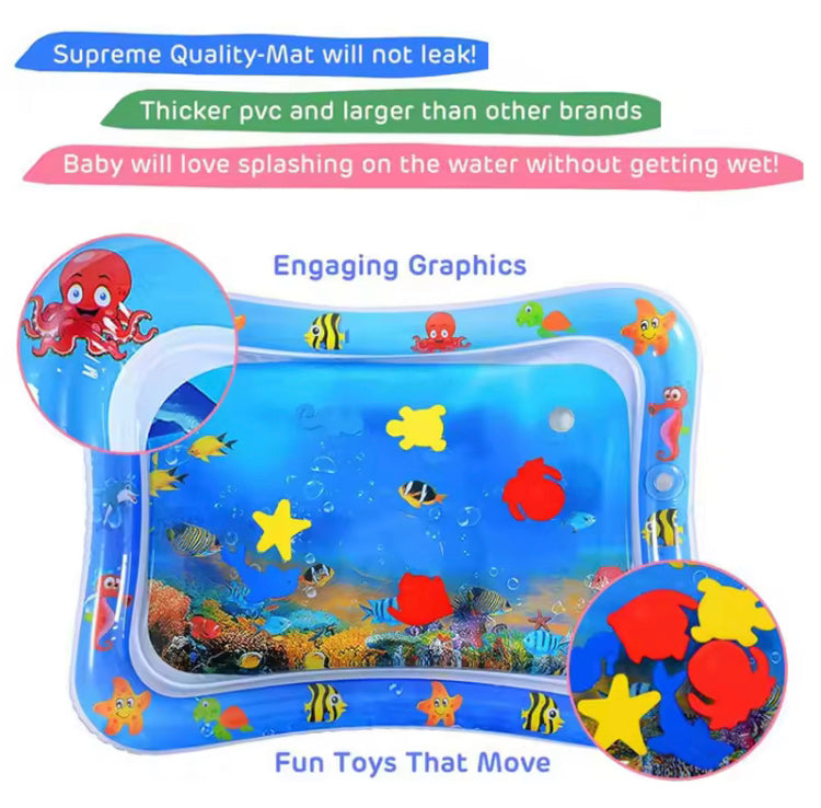 Baby Water Play Mat Tummy Time Water Pad for Kids