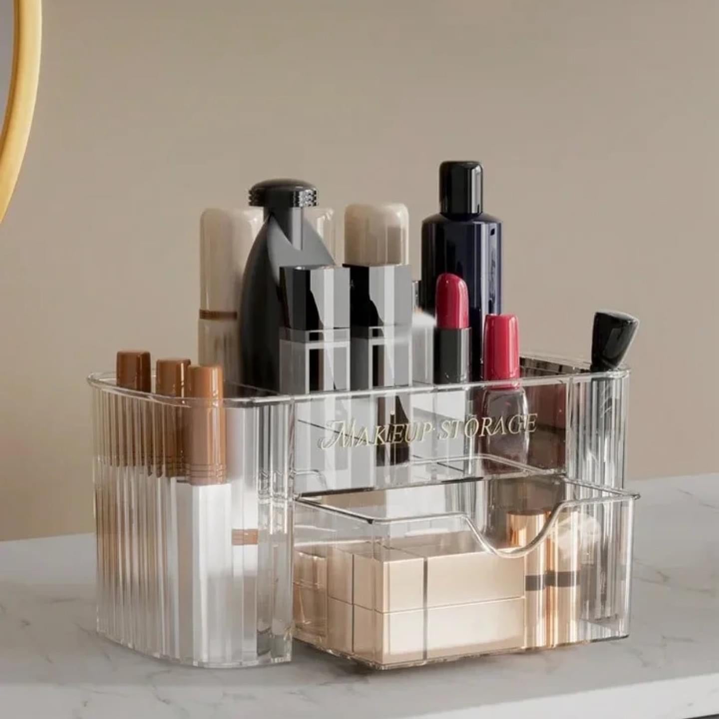 Acrylic Drawer Storage Cosmetics Makeup Organizer