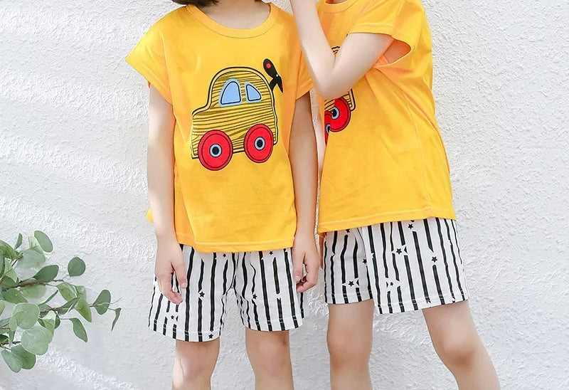 Fashion Soft Summer Kids Suit for Boys & Girls