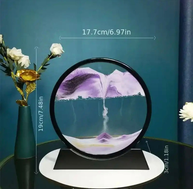 3D Moving Sand Lamp