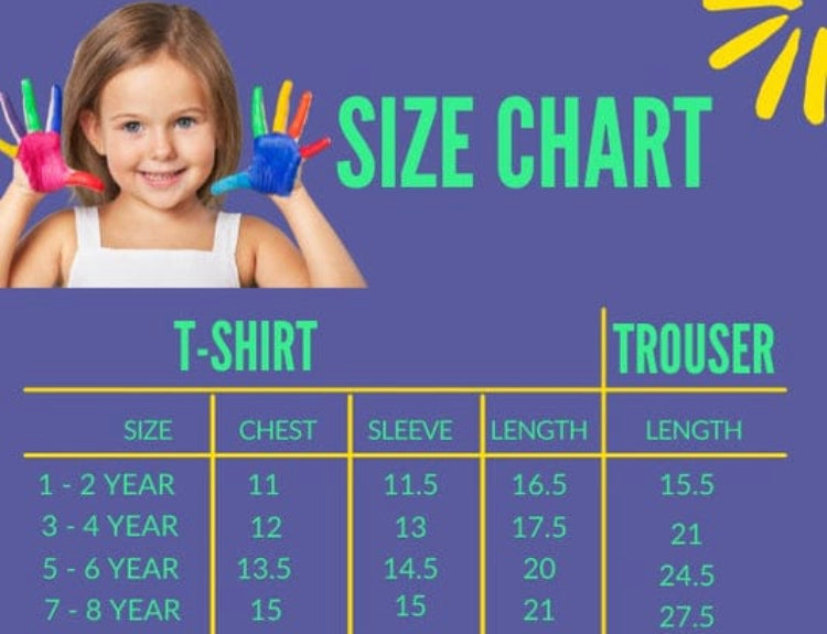 Long Sleeve Tshirt with Flared Pants for Girls