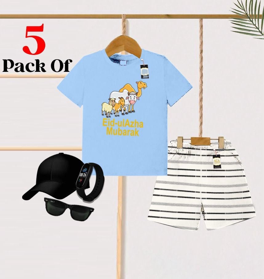 Pack of 5 Kids Bakra Eid Suit