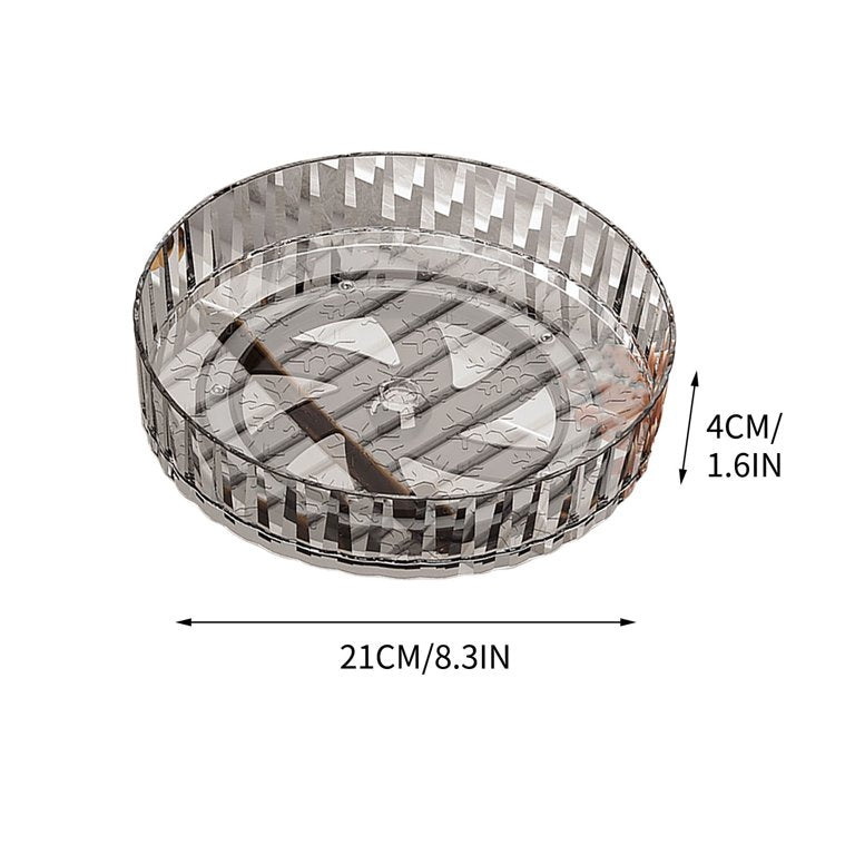 Acrylic 360 Rotating Cosmetics Makeup Vanity Tray
