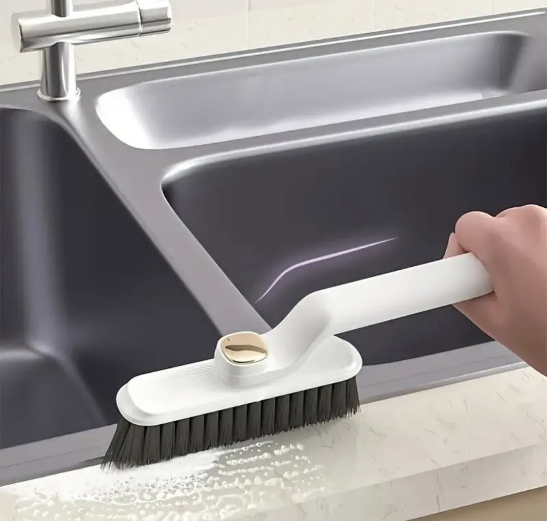 Rotating Bathroom Floor Cleaning Brush Multipurpose
